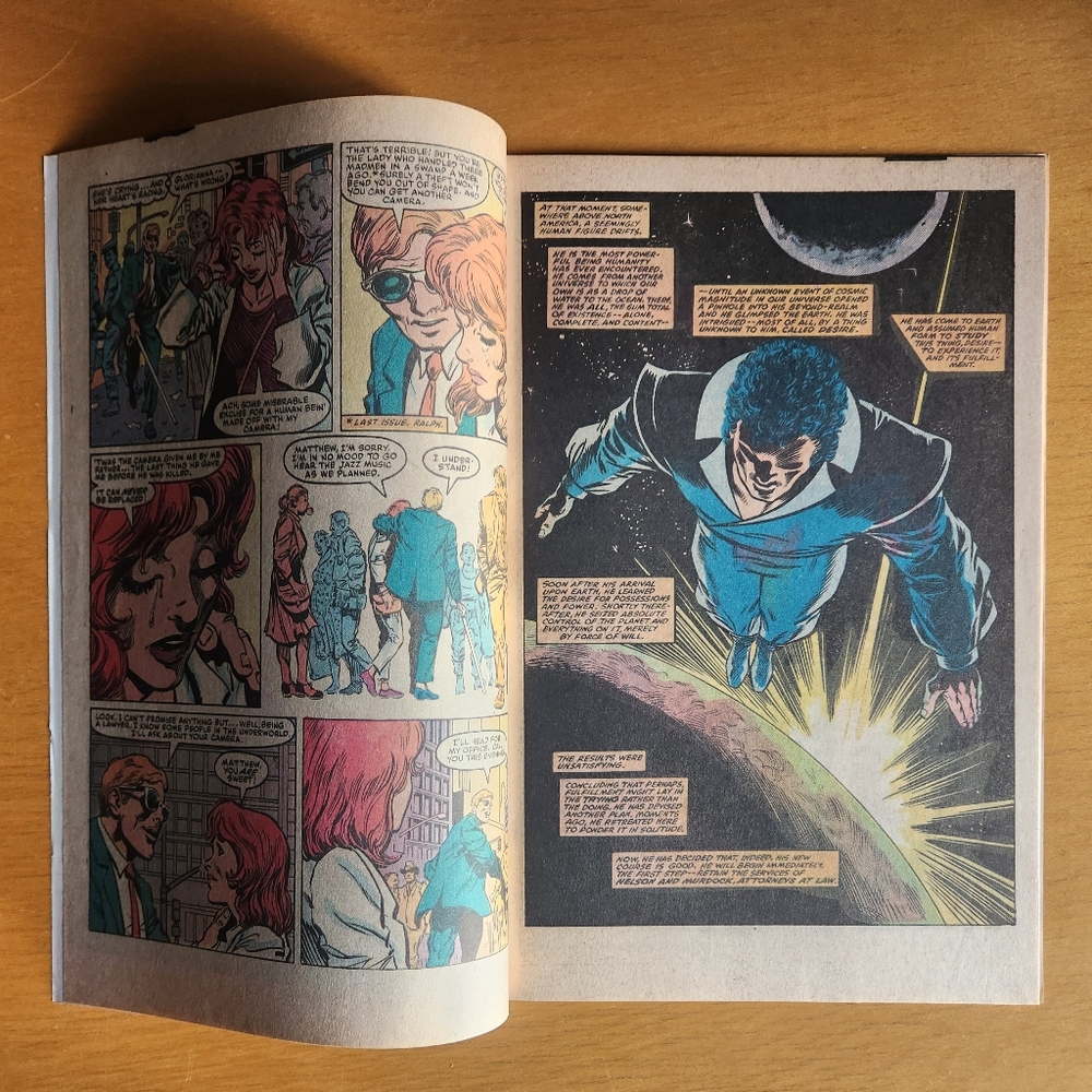 Daredevil #223 & #225, 1980s comic books (Lot of 2) - Picture 5 of 16